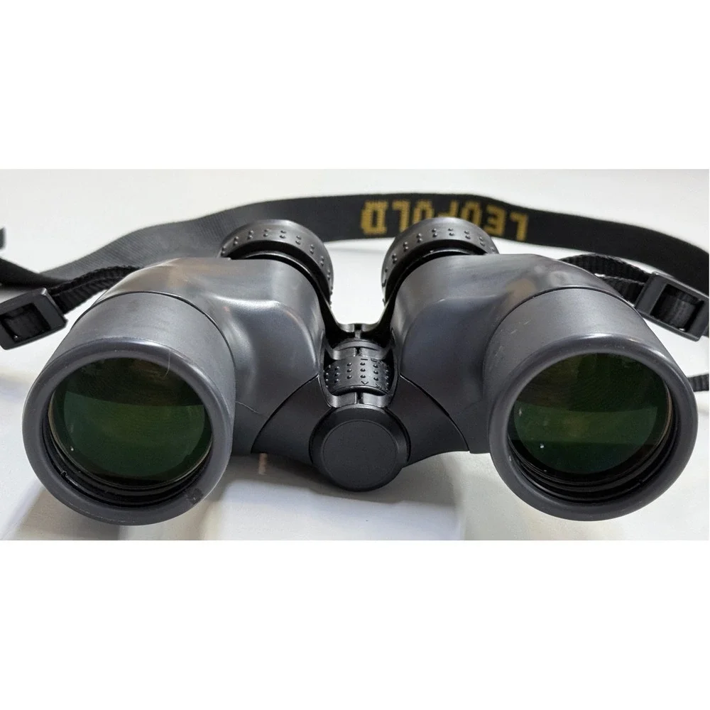 Leupold Wind River 8x42 CF 6.5 Degree Binoculars Black with Neck Strap
